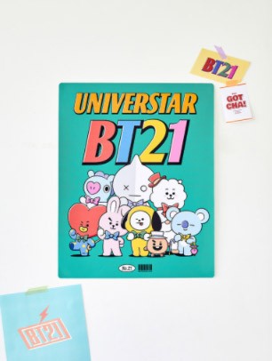 [BT21] BTS Line Friends Collaboration - Air Wall - kpoptown.ca