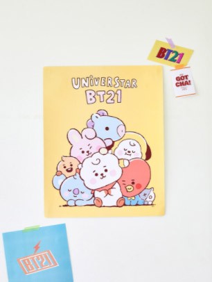 [BT21] BTS Line Friends Collaboration - Air Wall - kpoptown.ca