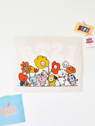 [BT21] BTS Line Friends Collaboration - Air Wall - kpoptown.ca