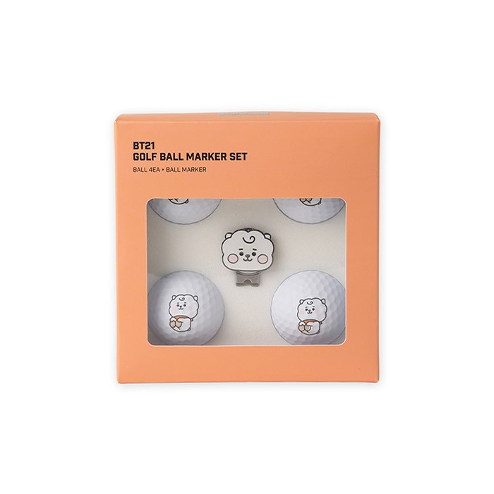 [BT21] BTS CXC GOLF Goods - Baby Golf Ball Marker Set - kpoptown.ca