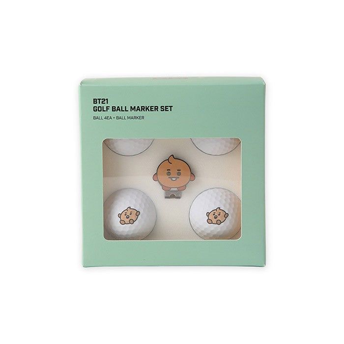 [BT21] BTS CXC GOLF Goods - Baby Golf Ball Marker Set - kpoptown.ca