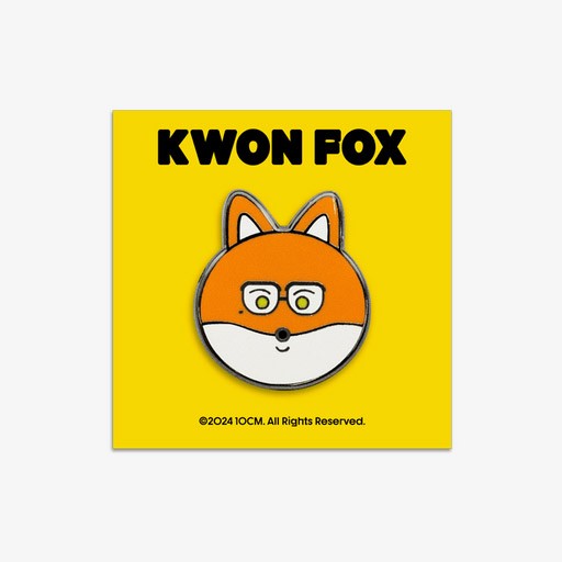 10CM Official Goods - Kwon Fox Badge_162599.jpg