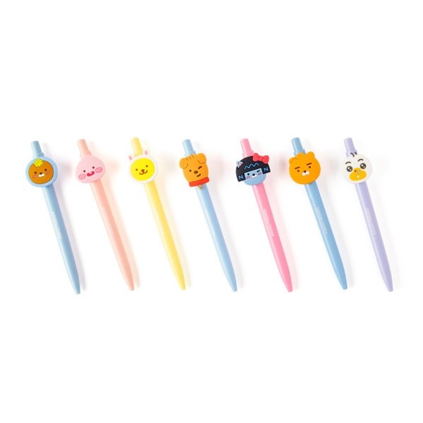 [ KAKAO FRIENDS ] KAKAO Little Friends Face Gel Pen (7Kinds) - kpoptown.ca