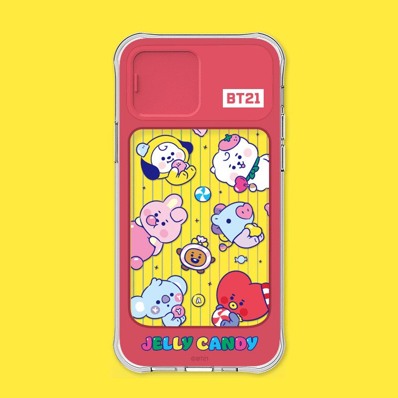 [BT21] Jelly Candy Character Lighting Case (Hybrid) - kpoptown.ca