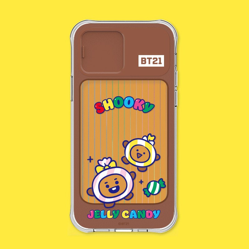 [BT21] Jelly Candy Character Lighting Case (Hybrid) - kpoptown.ca