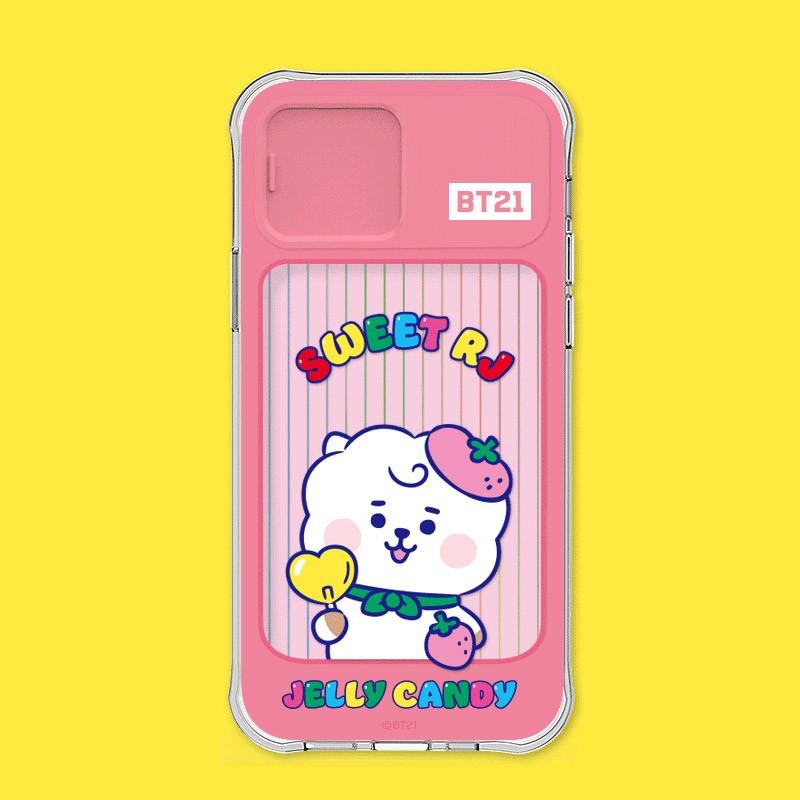 [BT21] Jelly Candy Character Lighting Case (Hybrid) - kpoptown.ca