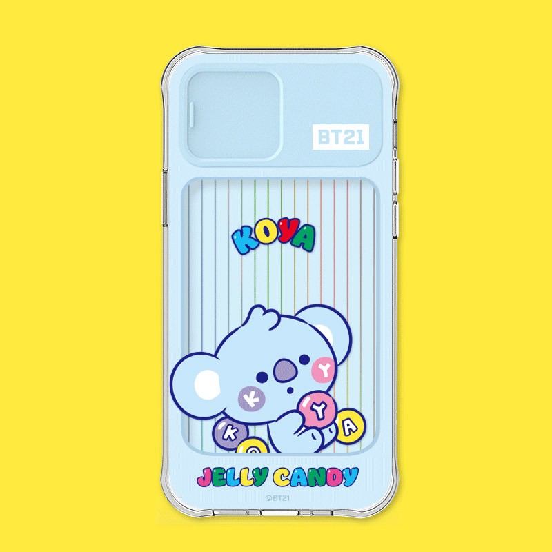 [BT21] Jelly Candy Character Lighting Case (Hybrid) - kpoptown.ca