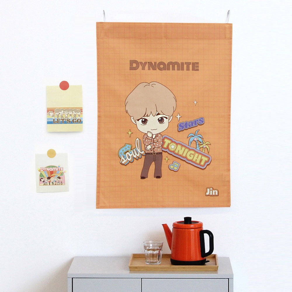 BTS x TinyTAN Dynamite Goods - FABRIC POSTER - kpoptown.ca