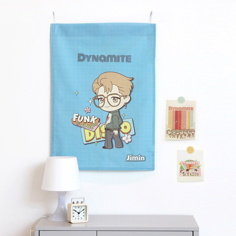 BTS x TinyTAN Dynamite Goods - FABRIC POSTER - kpoptown.ca