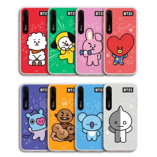 [Special Sale] [BT21] Graphic Light Up Case iPhoneX (Hybrid) - kpoptown.ca