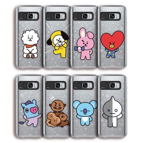 [Special Sale] [BT21] Light Up Case Galaxy S8 Plus (Soft) - kpoptown.ca