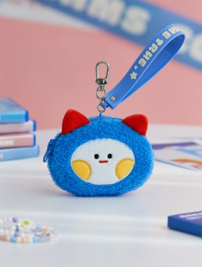 TREASURE TRUZ Goods - minini Plush Facial Pouch - kpoptown.ca