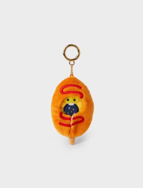 TREASURE TRUZ Goods - minini Hotdog Snack Plush Keyring - kpoptown.ca