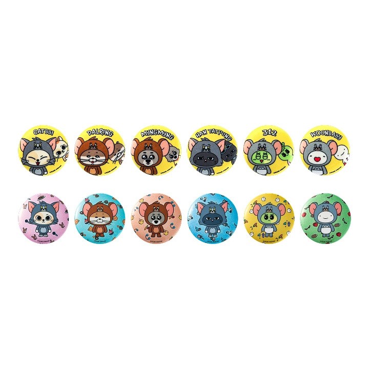 [2nd Pre Order] BOYNEXTDOOR TOM and JERRY Goods - Can Badge_183710.jpg