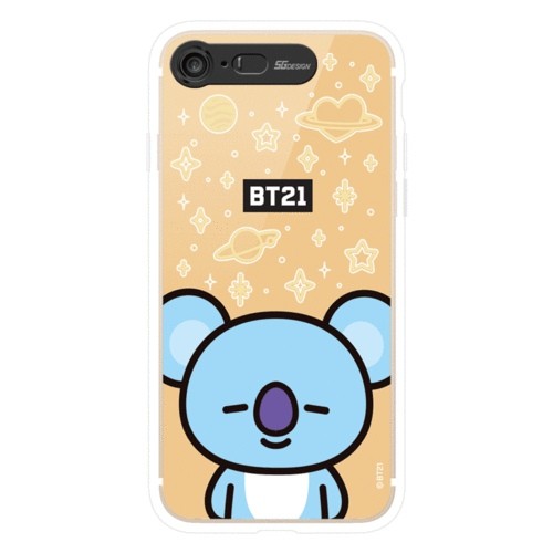 [BT21] Clear Light Up Case iPhone7/8 (SOFT) - kpoptown.ca