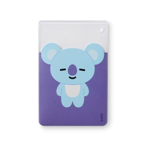 [BT21] BTS Monopoly Collaboration Goods -Clear Card Case - kpoptown.ca