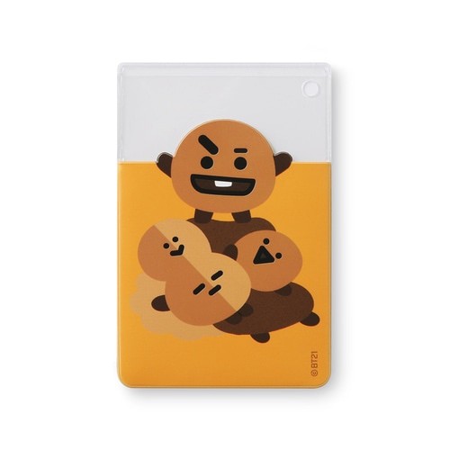 [BT21] BTS Monopoly Collaboration Goods -Clear Card Case - kpoptown.ca