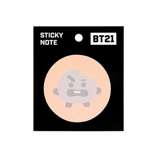 [BT21] BTS Monopoly Collaboration Goods - Sticky Note (Circle Type) - kpoptown.ca