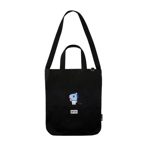 [BT21] BTS Monopoly Collaboration Goods - Eco Bag (BLACK) - kpoptown.ca