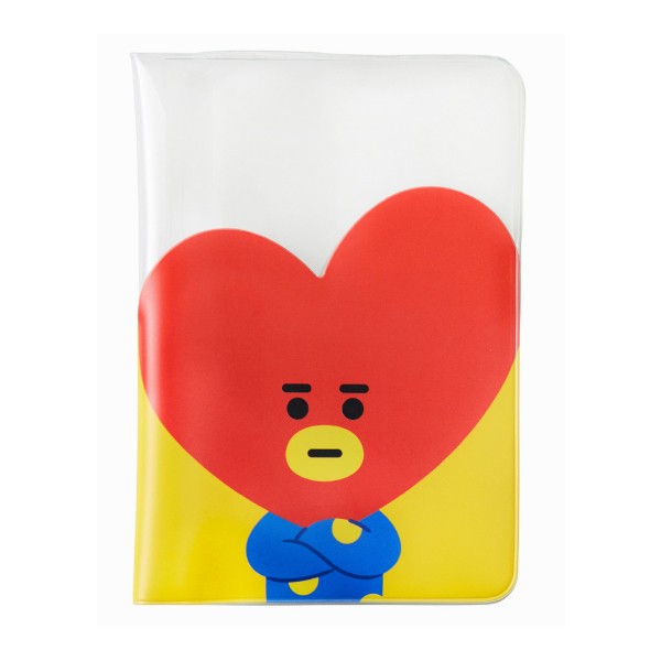 [BT21] BTS Line Friends Collaboration - Transparent Passport Case - kpoptown.ca