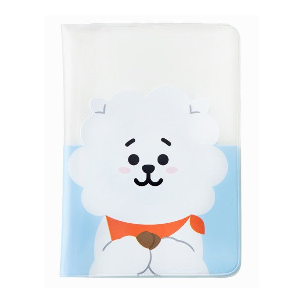 [BT21] BTS Line Friends Collaboration - Transparent Passport Case - kpoptown.ca