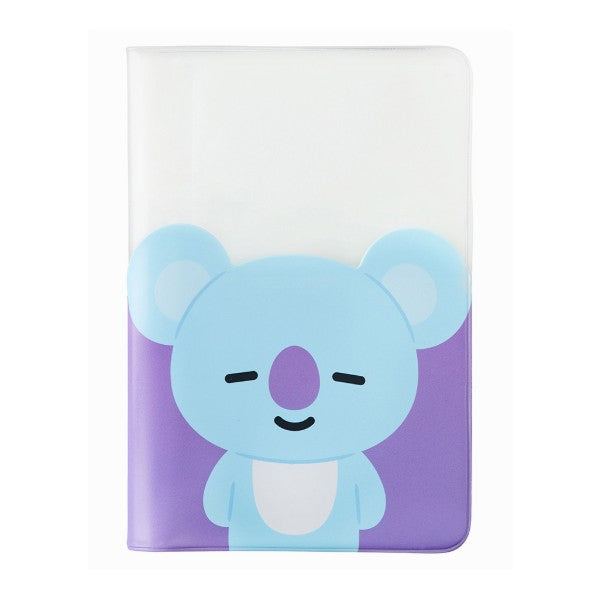 [BT21] BTS Line Friends Collaboration - Transparent Passport Case - kpoptown.ca