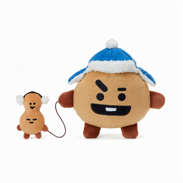 [BT21] BTS Line Friends Winter Edition - Standing Doll 25cm - kpoptown.ca