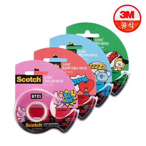 [BT21] BTS 3M Collaboration - Scotch Tape - kpoptown.ca