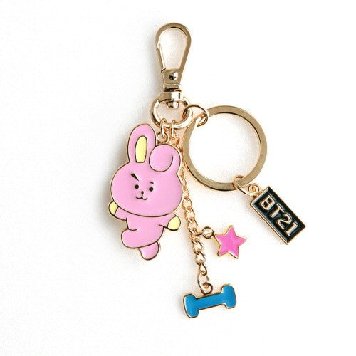 [BT21] BTS Monopoly Collaboration - Metal Keyring - kpoptown.ca