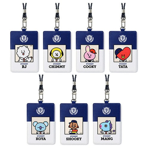 [BT21] BT21 X Monopoly Collaboration - School Card Holder - kpoptown.ca