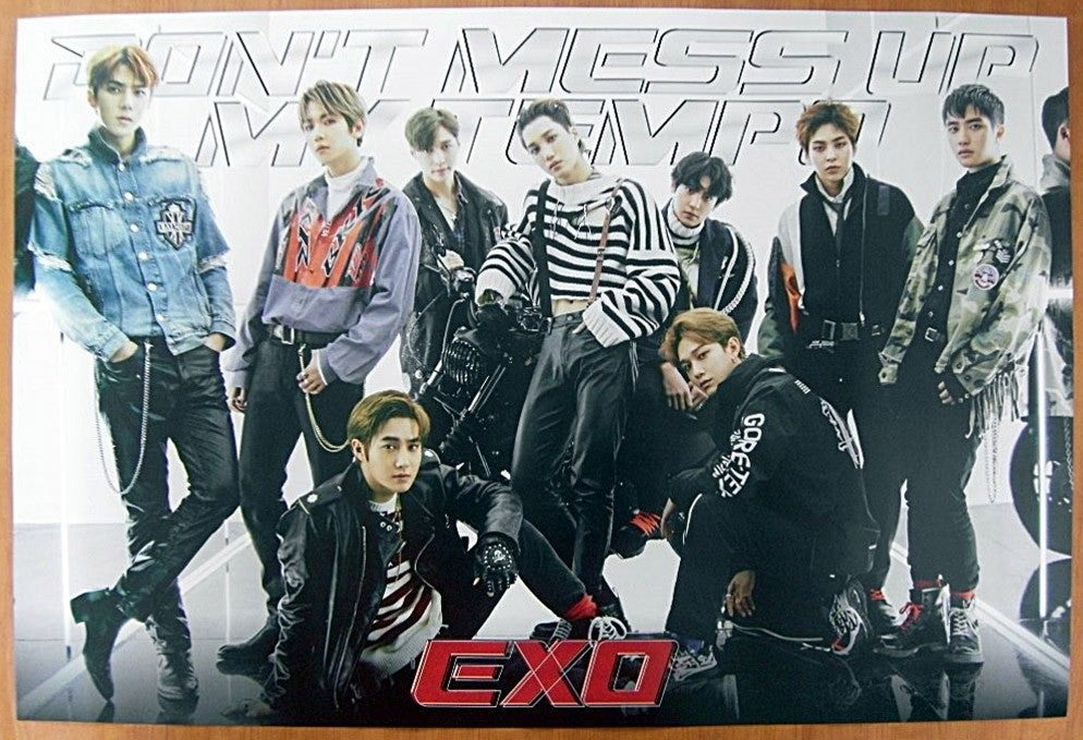 [Poster] EXO 5th Album - DON'T MESS UP MY TEMPO (Vivace Ver / Random ver) Poster - kpoptown.ca