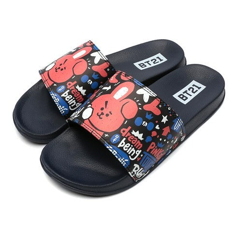 [BT21] Pattern Slipper - kpoptown.ca