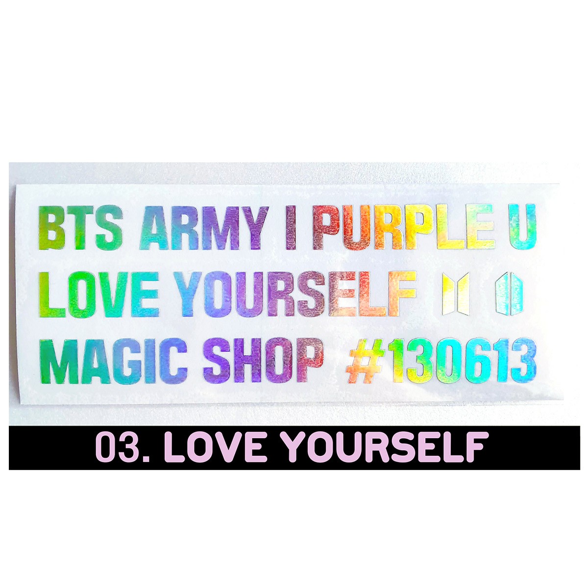 Army Bomb Decoration Custom-Made Hollogram Stickers - kpoptown.ca