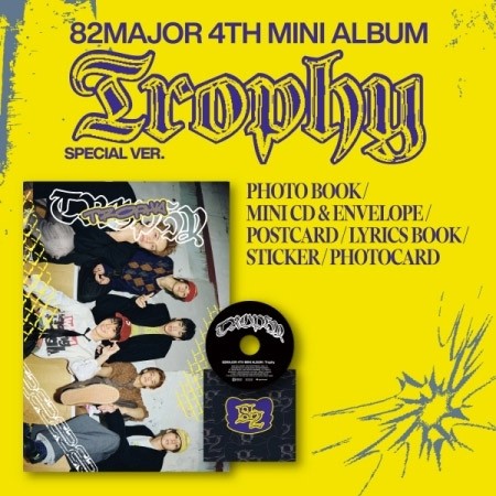 82MAJOR 4th Mini Album - Trophy (Special Ver.) CD_181056.jpg