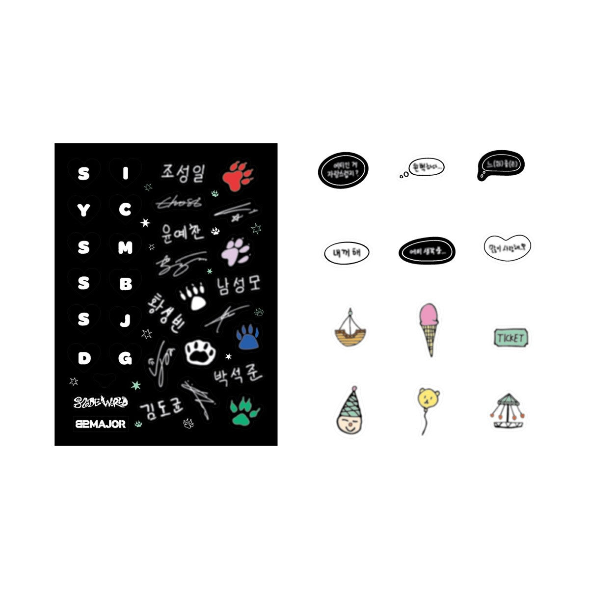 82MAJOR 82DE WORLD Goods - LIGHT STICK DECO STICKER PACK_180167.jpg