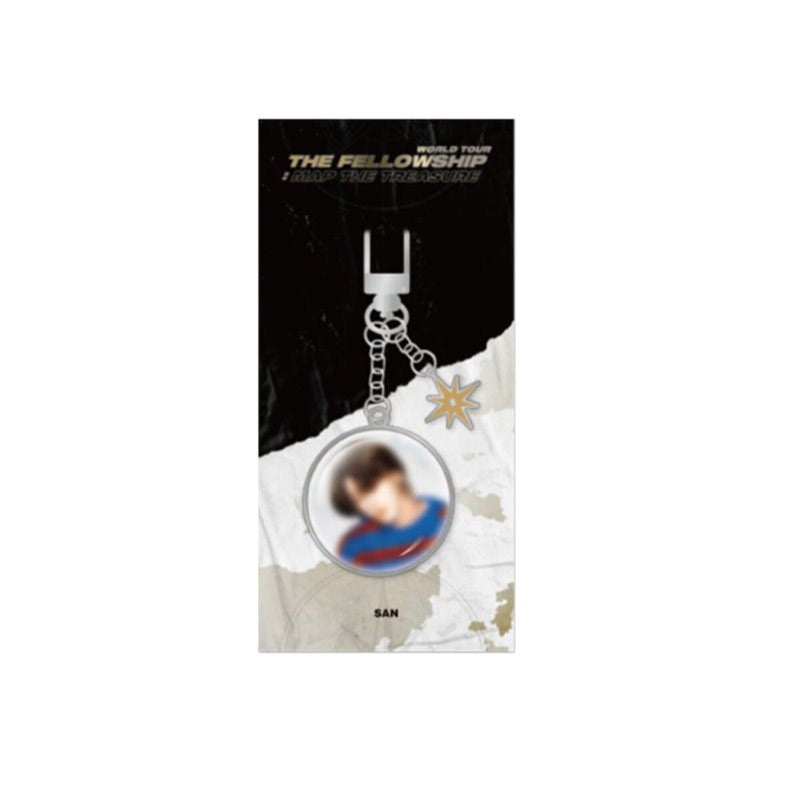 ATEEZ MAP THE TREASURE Goods - Metal Keyring - kpoptown.ca