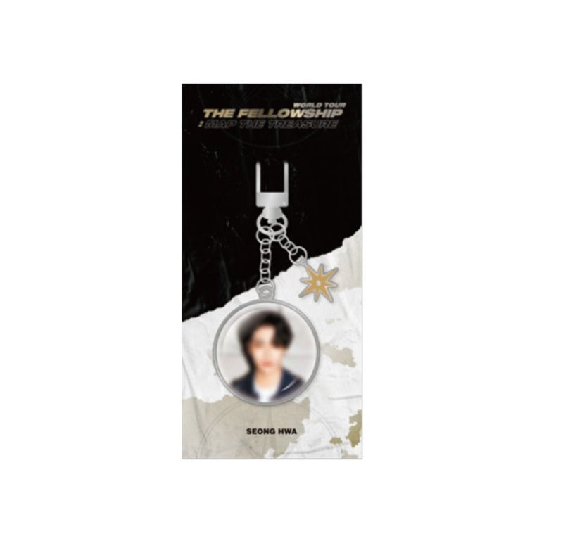 ATEEZ MAP THE TREASURE Goods - Metal Keyring - kpoptown.ca