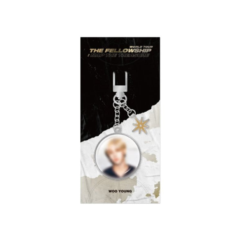 ATEEZ MAP THE TREASURE Goods - Metal Keyring - kpoptown.ca