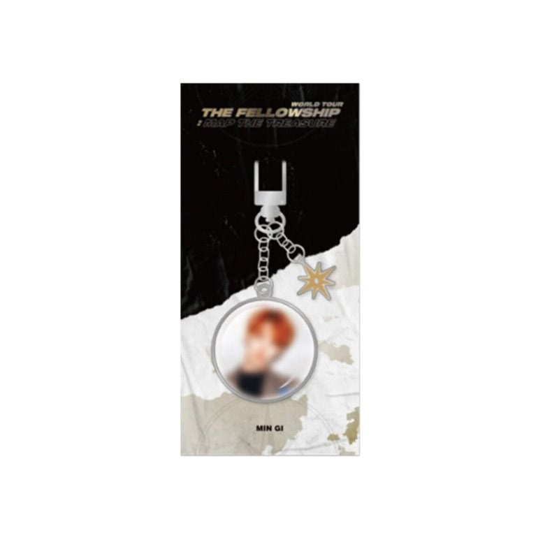 ATEEZ MAP THE TREASURE Goods - Metal Keyring - kpoptown.ca