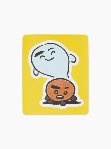 [BT21] BTS Line Friends Collaboration - Removable Sticker - kpoptown.ca