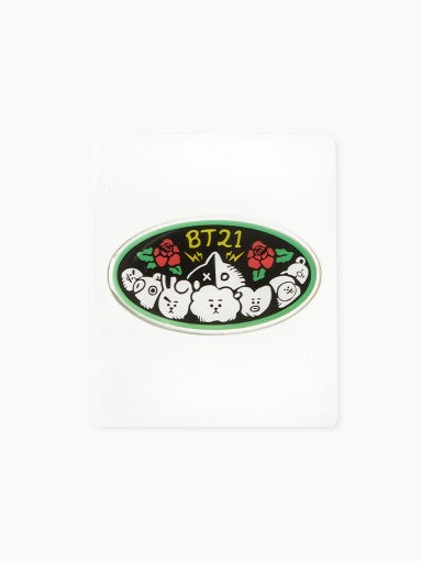 [BT21] BTS Line Friends Collaboration - Epoxy Sticker - kpoptown.ca