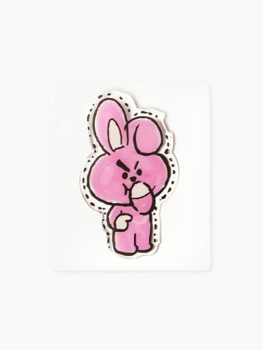 [BT21] BTS Line Friends Collaboration - Epoxy Sticker - kpoptown.ca