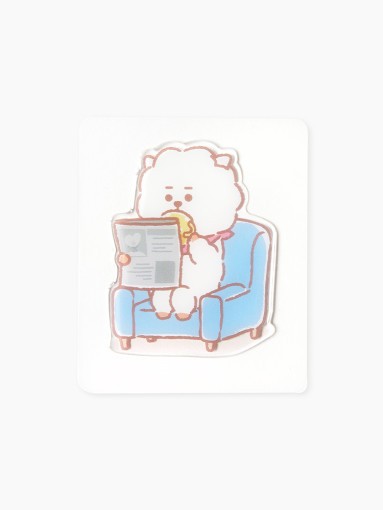 [BT21] BTS Line Friends Collaboration - Epoxy Sticker - kpoptown.ca