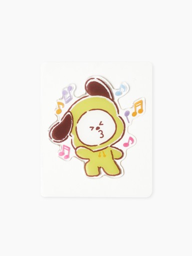 [BT21] BTS Line Friends Collaboration - Epoxy Sticker - kpoptown.ca