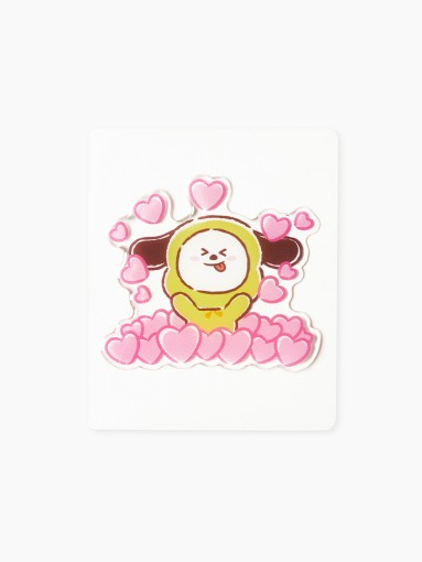 [BT21] BTS Line Friends Collaboration - Epoxy Sticker - kpoptown.ca