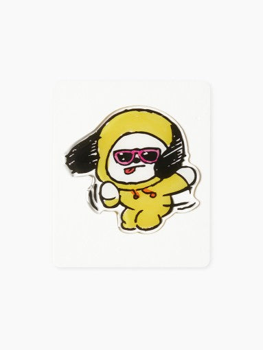 [BT21] BTS Line Friends Collaboration - Epoxy Sticker - kpoptown.ca