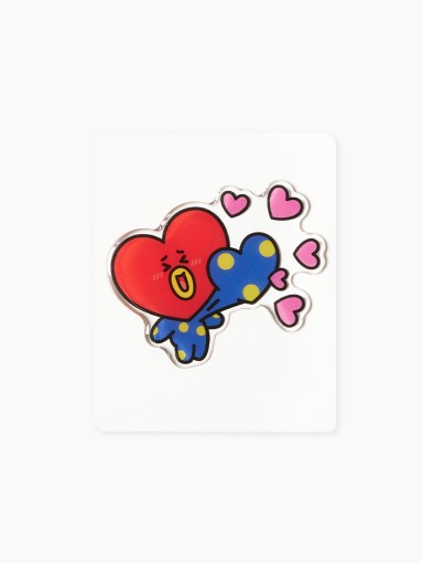 [BT21] BTS Line Friends Collaboration - Epoxy Sticker - kpoptown.ca