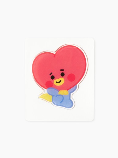 [BT21] BTS Line Friends Collaboration - Epoxy Sticker - kpoptown.ca