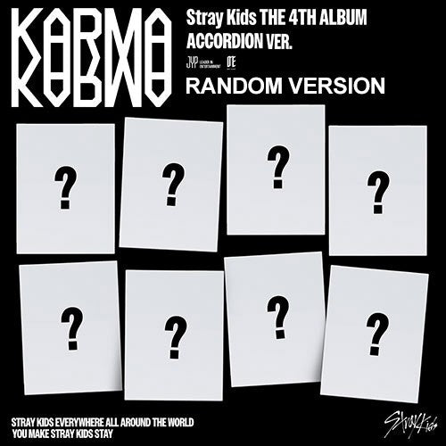 [ACCORDION] Stray Kids 4th Album - KARMA (Random Ver.) CD_177345.jpg