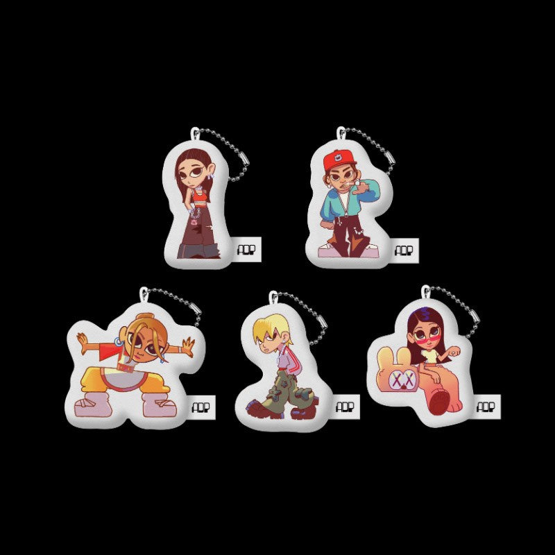 ALLDAY PROJECT 1st EP OFFICIAL MERCH Goods - CARTOON CUSHION KEYRING_184091.jpg